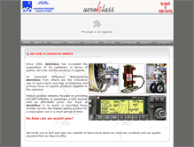 Tablet Screenshot of aeroklass.com